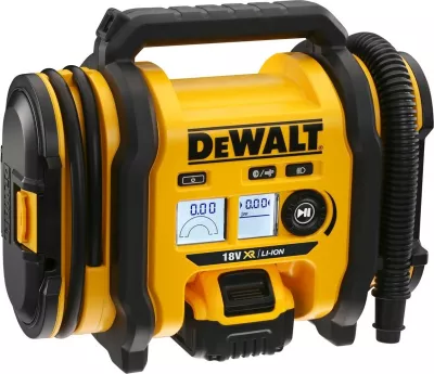 Kompresor ajri DeWALT DCC018N, 11 bar, 2.5 kg, zi-verdhë