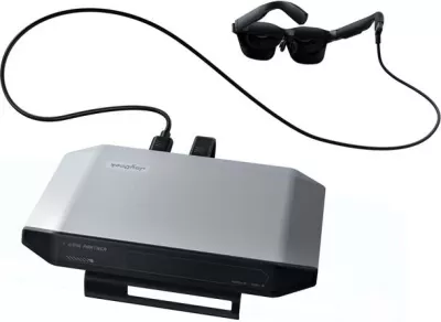 Stacion docking RayNeo Joydock XRAC-ADA100FO, 10000mAh, 3x USB-C, Gri
