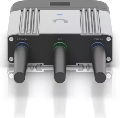Router Ubiquiti UniFi Mobiler Router Industrial Cat 4 WiFi GPS PoE UMR-Industrial, Ngjyrë e zezë dhe gri