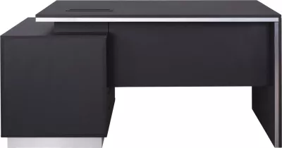 Zyrë profesionale me dollap të djathtë, ngjyrë trëndafili, FH2113R, 180x80x76 cm