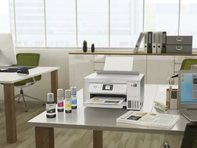 Printer multifunksional Epson EcoTank ET-2856, Wi-Fi, A4, i bardhë