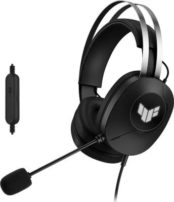 Kufje Asus TUF Gaming H1 Gen II, me kabllo, USB, 7.1, e zezë