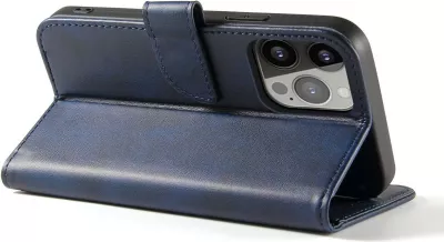Mbështjellës Hurtel Magnet Case për Samsung Galaxy A34 5G, me kapak, portofol dhe qëndrim, kaltër