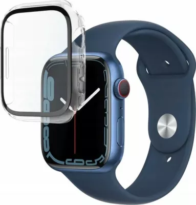 Mbështjellës mbrojtës Fixed Pure FIXPUW-436 për Apple Watch 40mm, xham i temperuar 0.33 mm, transparent