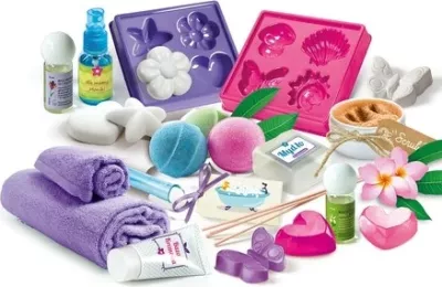 Set lodrash edukative Clementoni Salon Urody Deluxe, për fëmijë, shumëngjyrësh