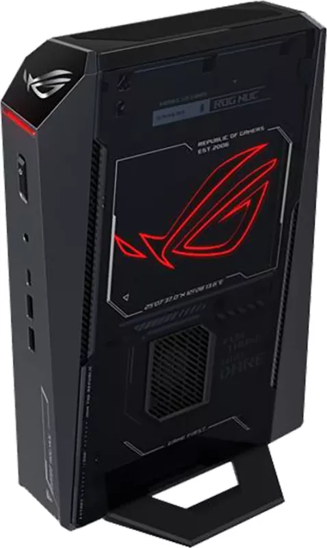Kompjuter mini gaming ASUS ROG NUC RNUC15JNK9X28AA2, Core Ultra 9 275HX, RTX 5080 16GB, 32GB RAM, 2TB SSD, WiFi 7, Windows 11 Home, i zi