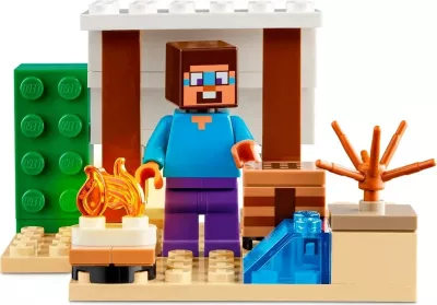 Set Lodër LEGO Minecraft 21251 Steve's Desert Expedition