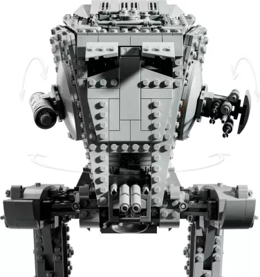 Set LEGO Star Wars AT-ST Walker 75417, për të rritur, me minifigurë, Gri