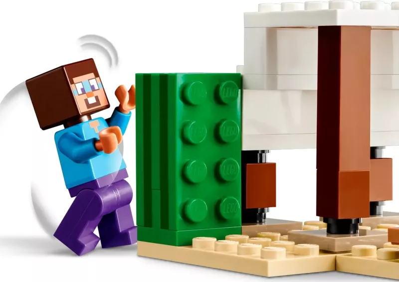 Set Lodër LEGO Minecraft 21251 Steve's Desert Expedition