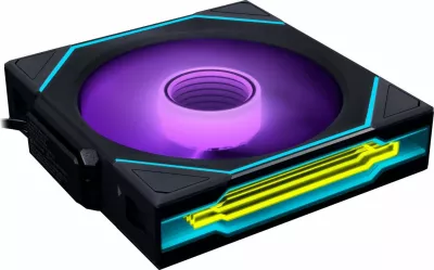 Ventilatorë PC Lian Li UNI FAN SL-INF120 ARGB Wireless Reverse Blade 120 mm 3-pack, zi