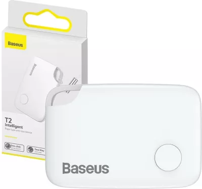 Bluetooth tracker Baseus Intelligent T2 rope type, ZLFDQT2-02, i bardhë