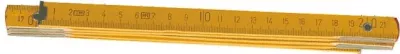 Metër druri palosës Top Tools 26C012 2 m 16 mm, i verdhë