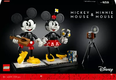 Set ndërtimi LEGO Classic Mickey Mouse & Minnie Mouse, 1739 pjesë, plastikë