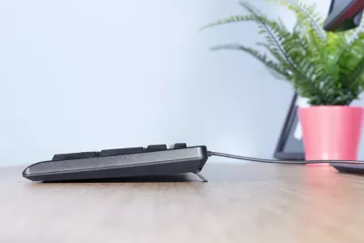Tastierë Trust Primo, USB, QWERTY US English, e Zezë
