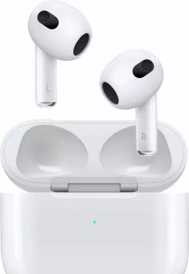 Kufje Apple AirPods (3rd generation), Wireless, Calls/Music, 46.47 g, Headset, White