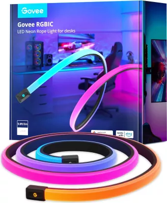 Shirit neon LED Govee H61C3 3m RGBIC Bluetooth, prizë EU