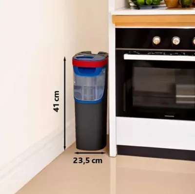 Mop i sheshtë Vileda H2prO, mikrofibër, i zi