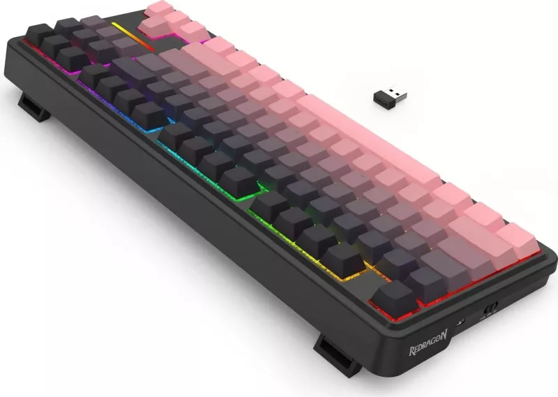 Tastierë Redragon K728SP-RGB-PRO Antonium PRO, RGB, mekanike, e zezë