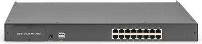 KVM Switch Digitus 16-Port, Cat.5, për konsolë modulare, zi