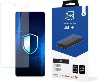Mbështjellës ekrani 3mk ARC+ për Vivo X100 Pro, Transparent