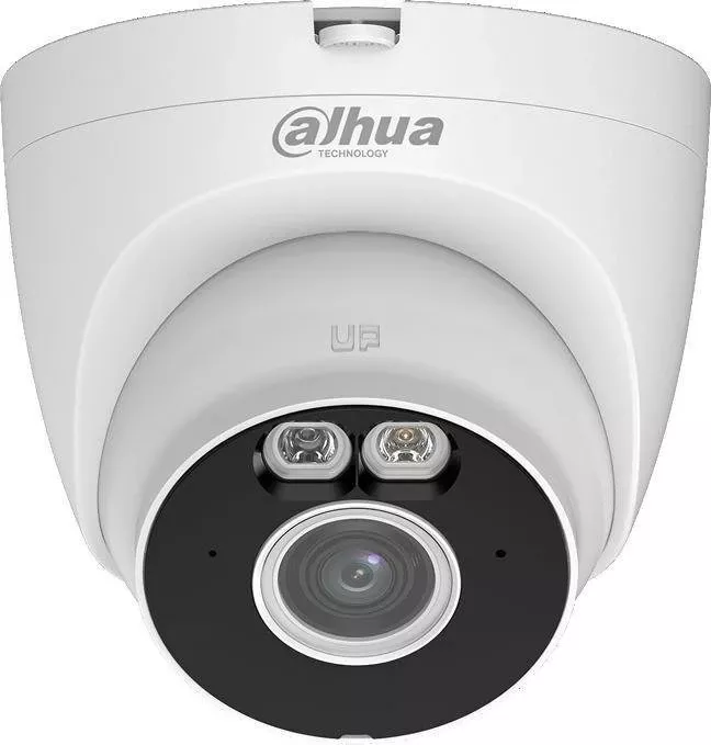 Kamerë sigurie IP DAHUA T2A-PV-0280B, dome, Full HD, e bardhë