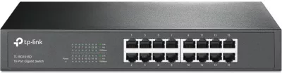Switch TP-Link TL-SG1016D 16 porta Gigabit, e zezë
