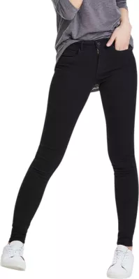 Xhinse skinny për femra Only ONLROYAL LIFE REG SKINNY 600 NOOS, të zeza