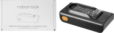 Bateri litiumi Roborock për fshesë vertikale H60 Ultra / H60 Hub Ultra, e zezë, 1 copë