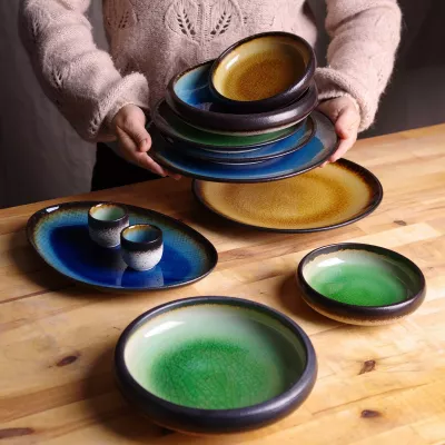 Tas konik Fine Dine Beryl 1.5L 225x90mm, gjelbër, set 2 copë