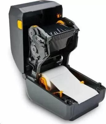 Printer etiketash Zebra ZD220 (ZD22042-T0EG00EZ), 203 dpi, 104 mm, USB, termotransfer, e zezë