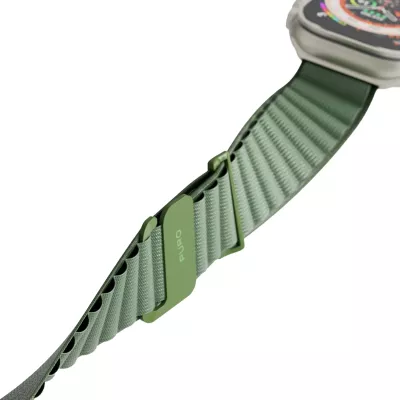 Rrip najloni për Apple Watch Puro Extreme, 42/44/45/49mm, e gjelbër e errët