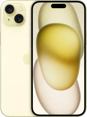 Celular Apple iPhone 15 Plus 128GB, 6.7 inç, iOS 17, e verdhë