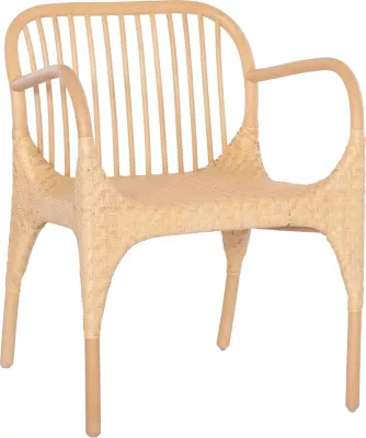Karrige për ngrënie GIBBON FH9957.01 ratan natyral 62x55x82H cm