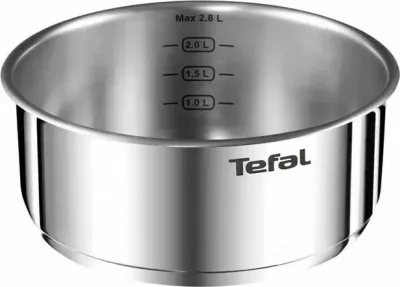 Set tenxheresh Tefal Ingenio L8964S55, 4 copë, çelik inoks, dorezë e zezë