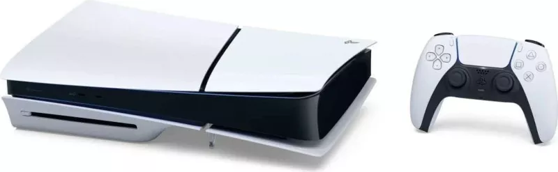 Konsolë lojërash Sony PlayStation 5 Slim 1TB me DualSense, Bardhë