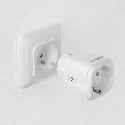 Prizë inteligjente BlitzWolf BW-SHP15, ZigBee 3.0, 3680W, EU, e bardhë