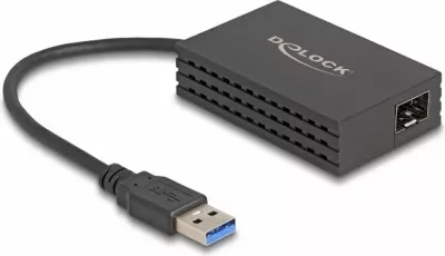 Adapter rrjeti USB, Delock, USB 3.0 Gigabit SFP 1Gbps, i zi