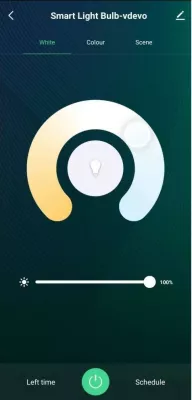 Llambë smart Woox R9074, Wi-Fi, LED, E27, e bardhë
