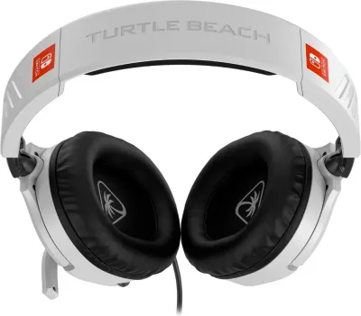 Kufje Turtle Beach Recon 70 NS2 me kabllo 3.5mm për Nintendo Switch, altoparlantë 40mm, mikrofon flip-to-mute, të bardha