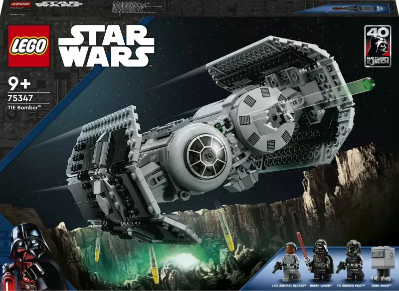Set ndërtimi LEGO Star Wars TIE Bomber, 625 pjesë, plastikë, shumëngjyrësh