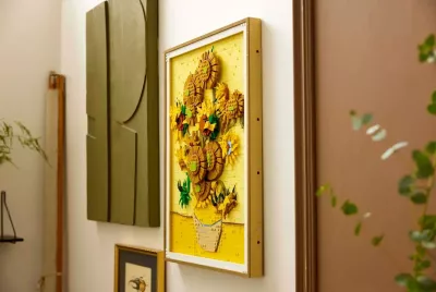 Set LEGO ART Vincent van Gogh Sunflowers 31215, për të rritur