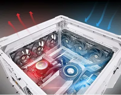 Ventilator kasë Thermaltake GT12 TT Premium Edition 120mm, 3 copë, e zezë