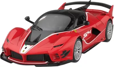 Makine me telekomandë RASTAR Ferrari FXXK 1:18 për vetë-montim, e kuqe