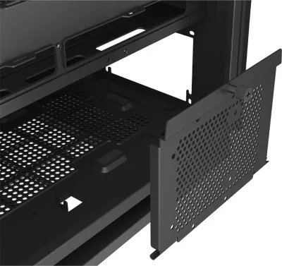 Kasë COUGAR FV270 mid tower, tempered glass, ATX, RGB, e zezë