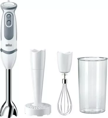 Blender dore Braun MultiQuick 5 MQ 5207 WH, 1000W, 21 shpejtësi, gri/bardhë