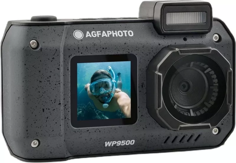 Kamerë kompakte AgfaPhoto WP9500, 4K, rezistente ndaj ujit, e zezë