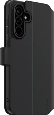 Mbështjellës PanzerGlass CARE Wallet Kickstand për Samsung Galaxy A56 5G, Zi
