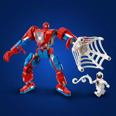 Set ndërtimi LEGO Marvel Mech Spider-Man vs. Anti-Venom 76308, 107 pjesë, 6+