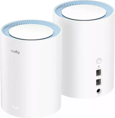 Sistemi Mesh Wi-Fi 5 Cudy M1200, Dual-band (2.4 GHz / 5 GHz), Bardhë