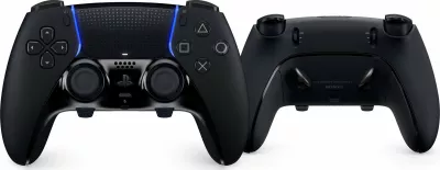 Kontroller Sony DualSense Edge për PS5, wireless/USB-C, sticka të ndërrueshëm, butona të programueshëm, Black